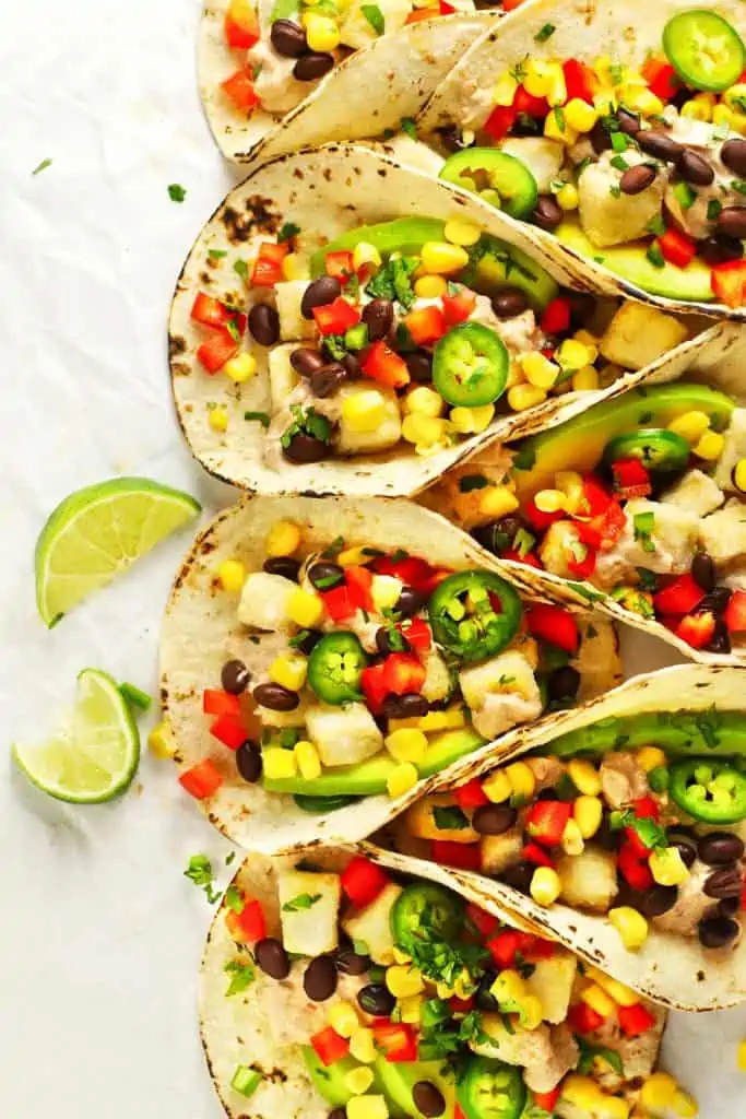 Spicy Tofu Tacos - Zested Lemon