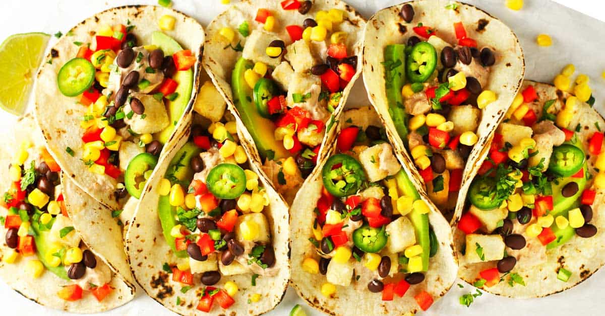 Spicy Tofu Tacos - Zested Lemon