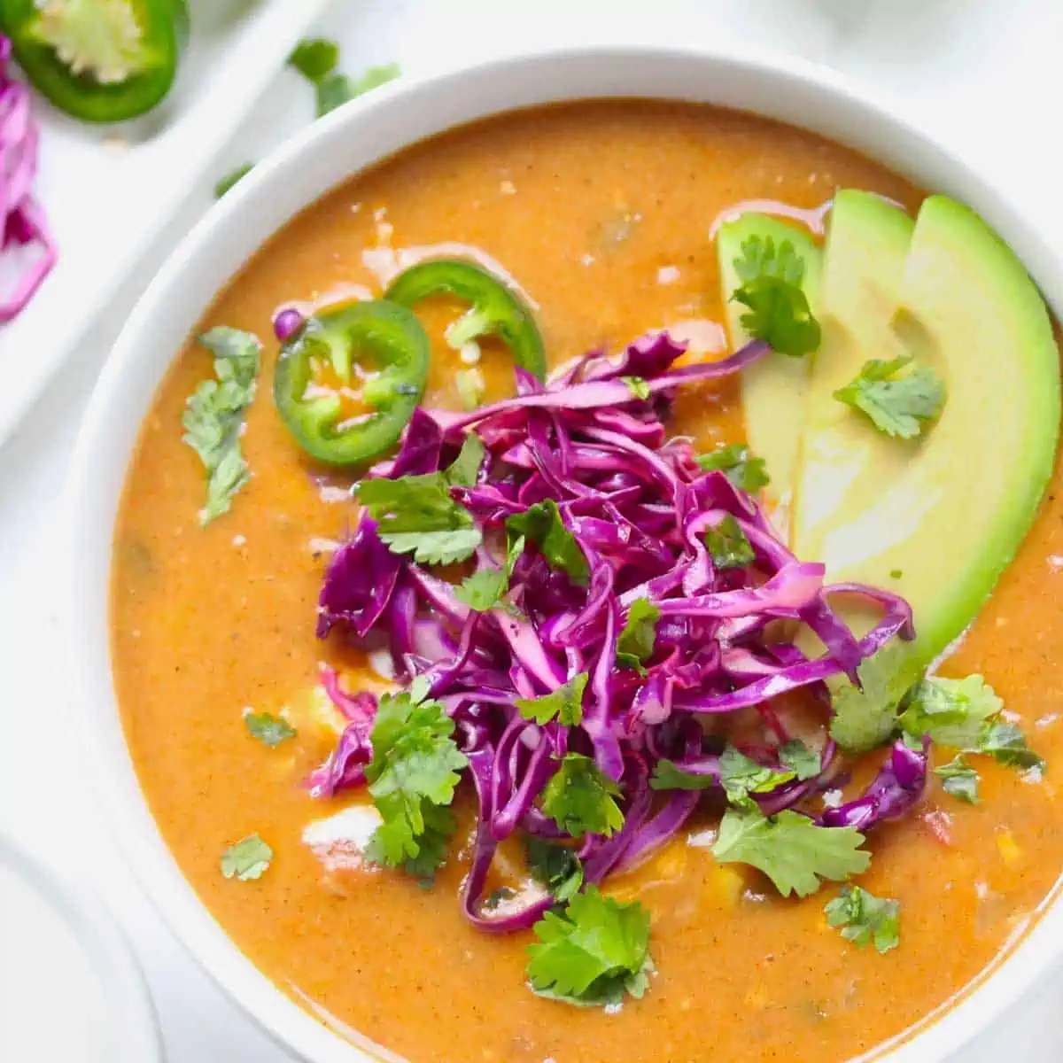 Healthy Chicken Tortilla Soup