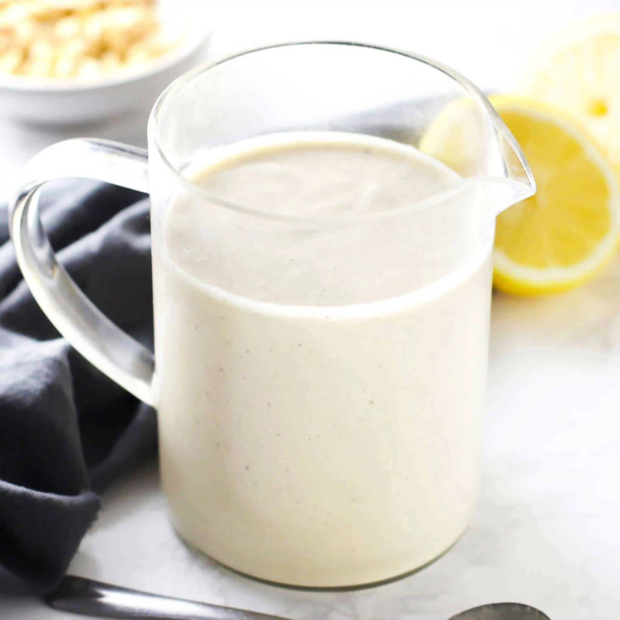 Creamy Lemon Garlic Cashew Sauce