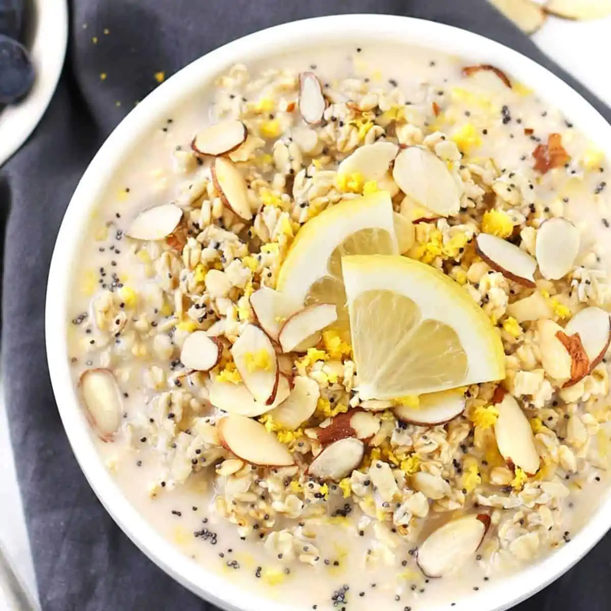 Lemon Poppy Seed Overnight Oats