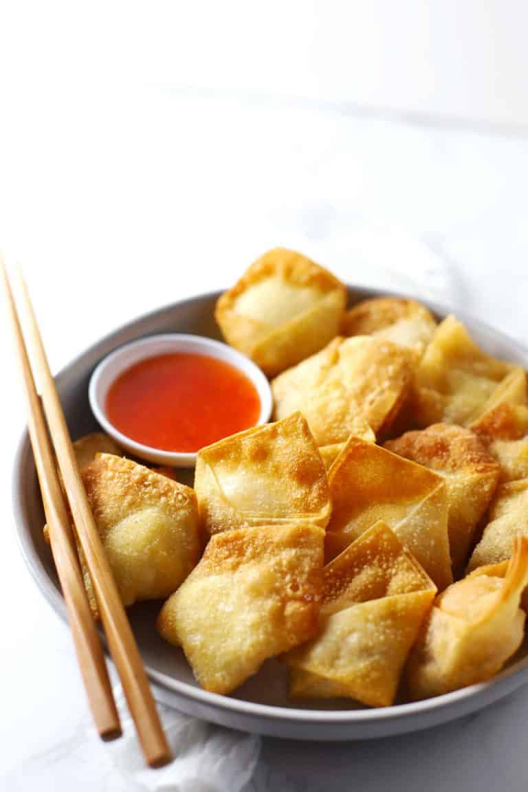 How to Make Cream Cheese Wontons Zested Lemon