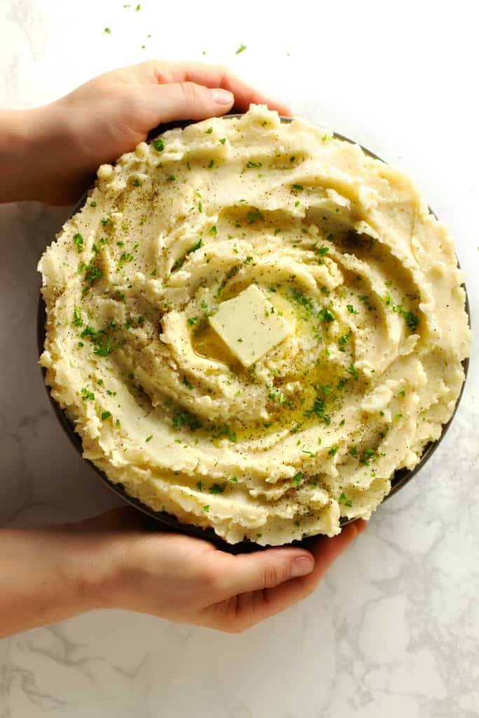 MakeAhead Slow Cooker Mashed Potatoes Zested Lemon