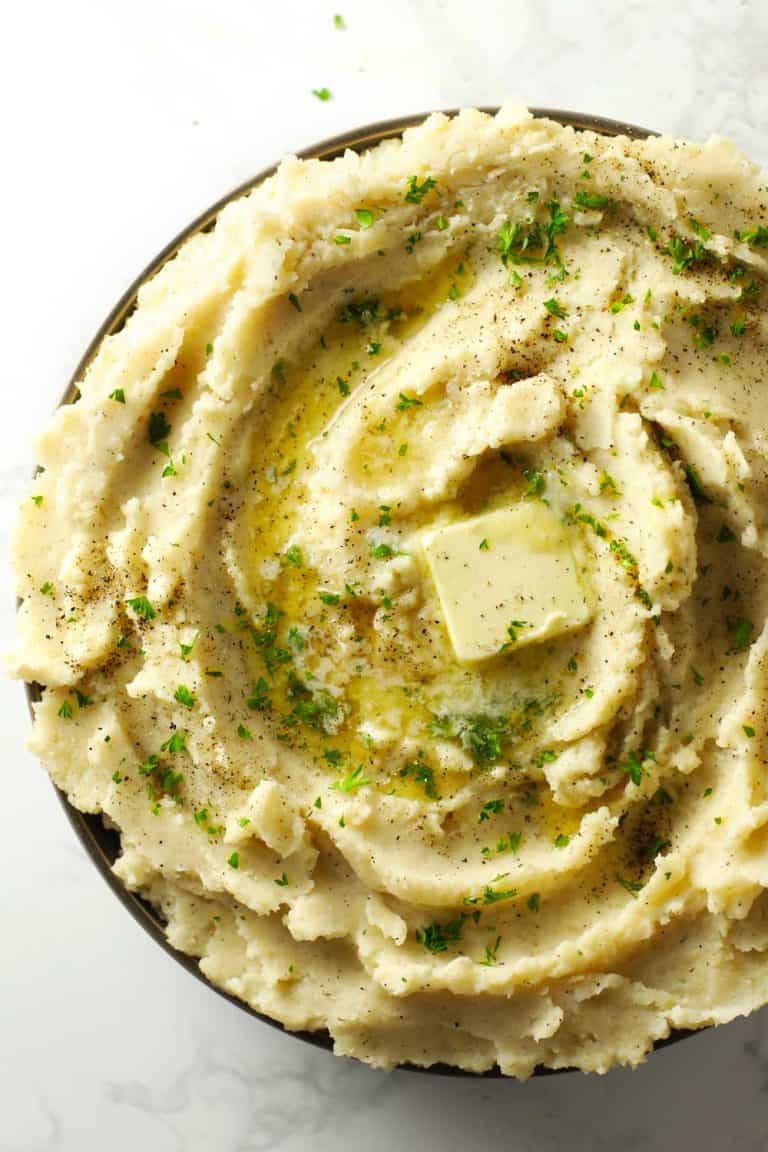MakeAhead Slow Cooker Mashed Potatoes Zested Lemon