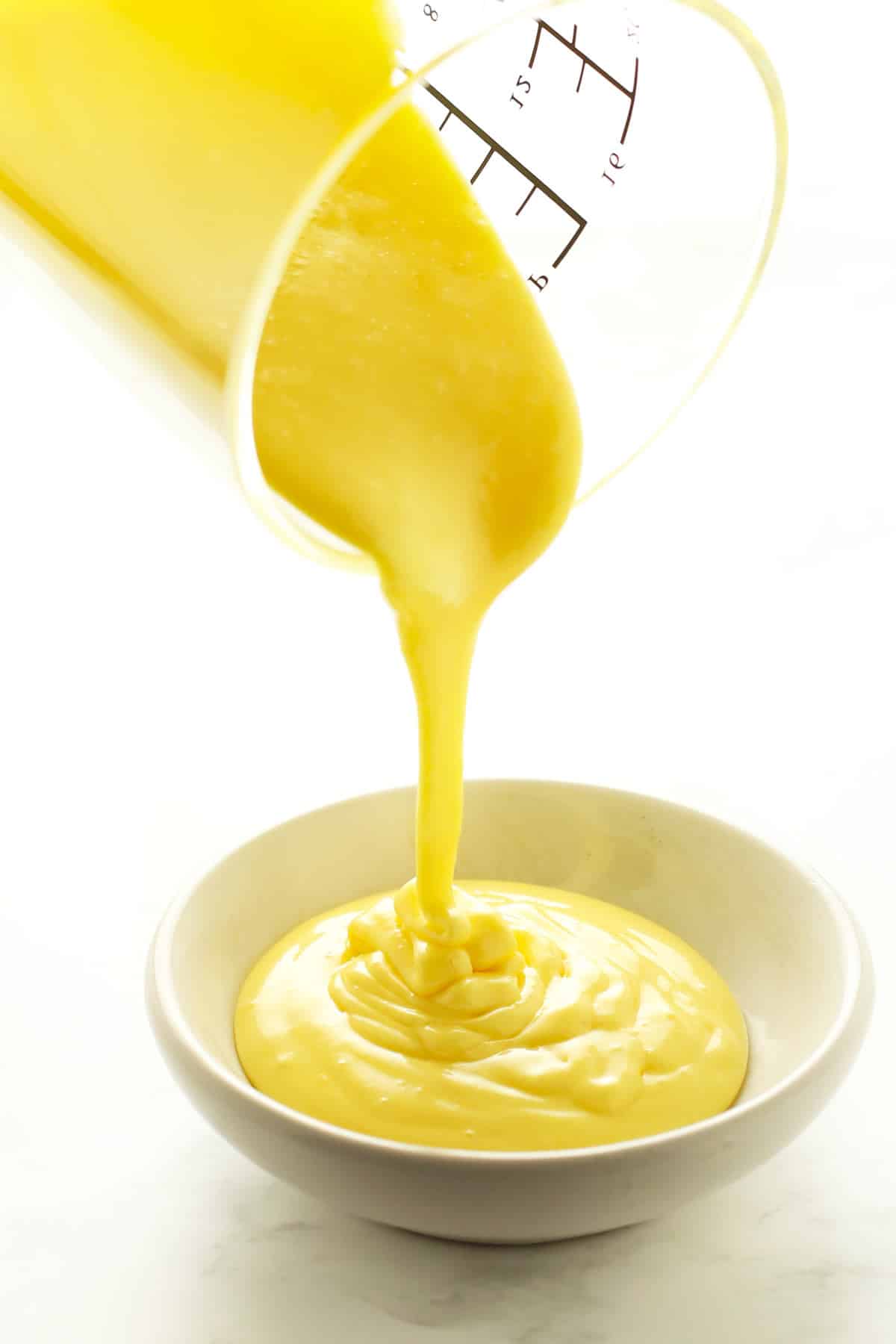 Blender Hollandaise Zested Lemon