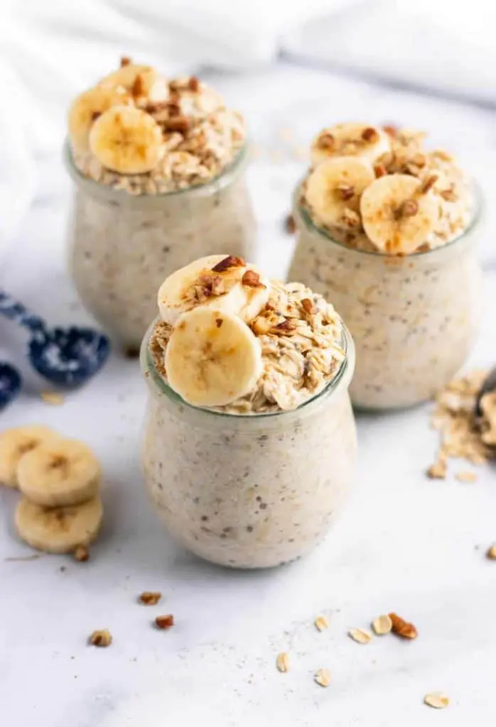 Banana Bread Overnight Oats 