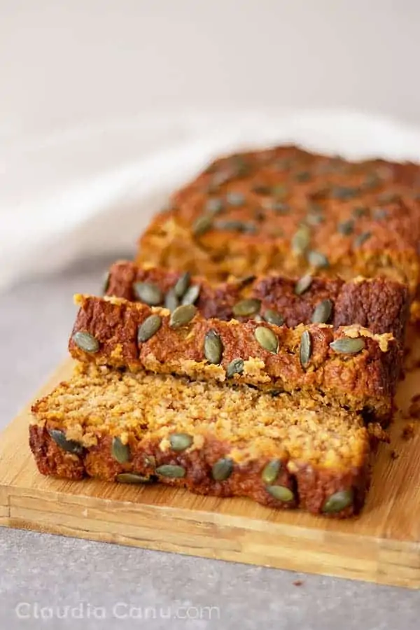 Healthy Pumpkin Bread 