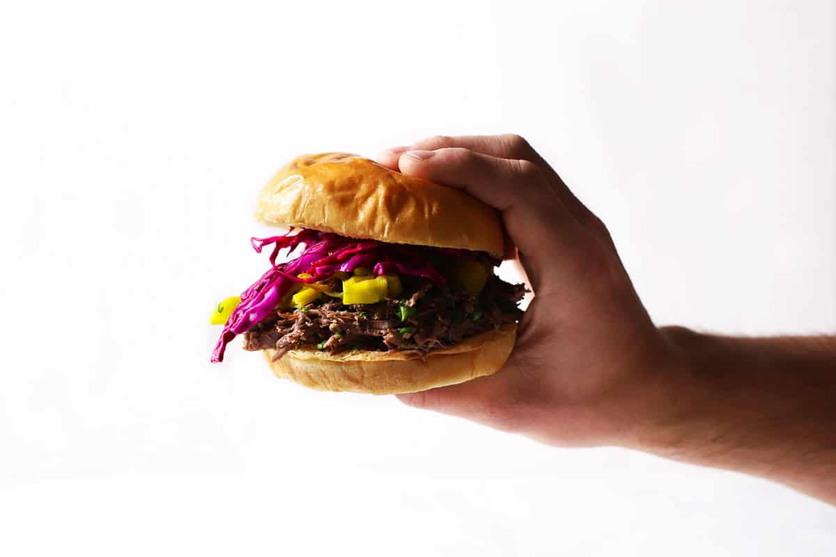 The Best Italian Beef - Zested Lemon
