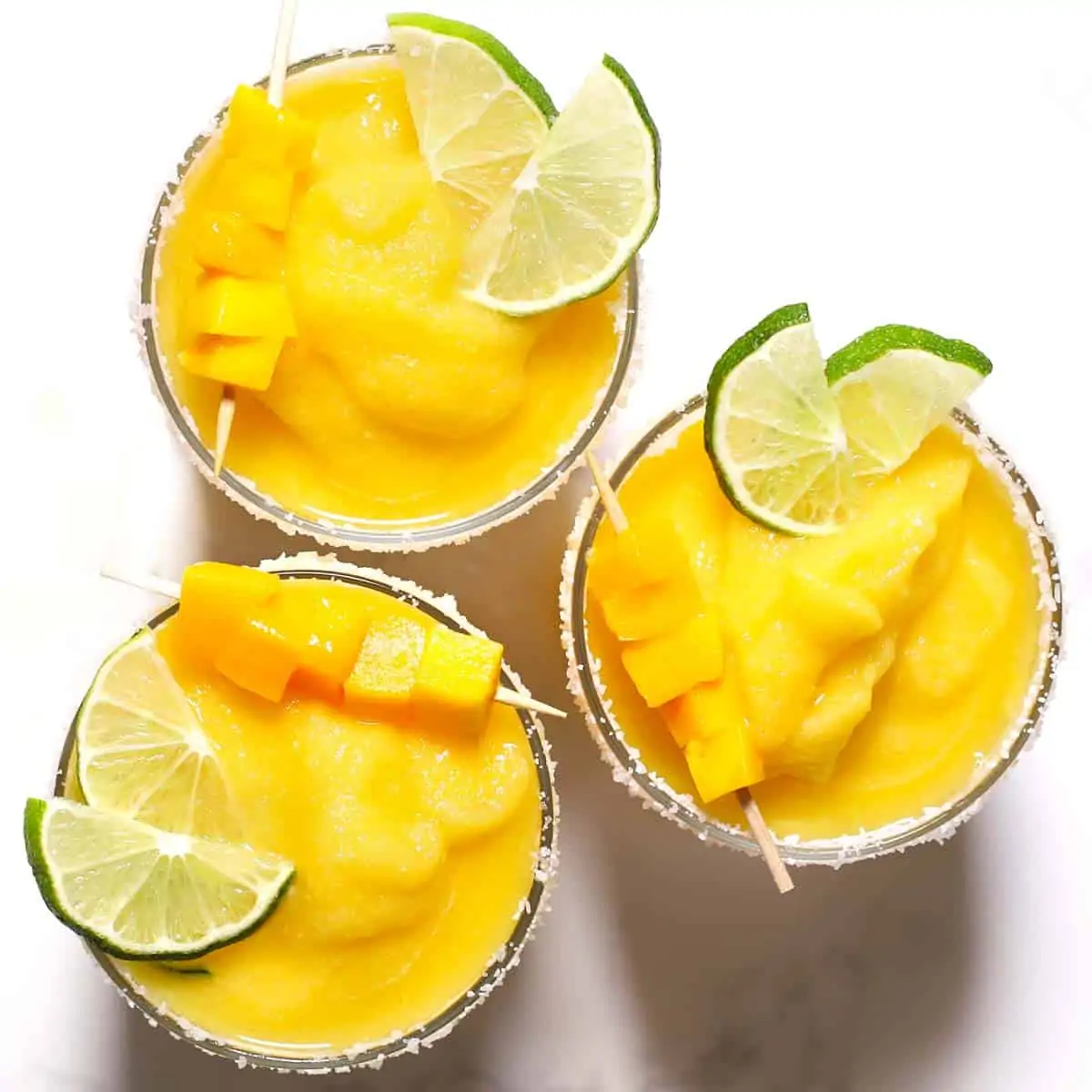 Frozen Mango Margaritas