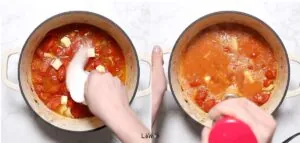 How to make tomato soup.