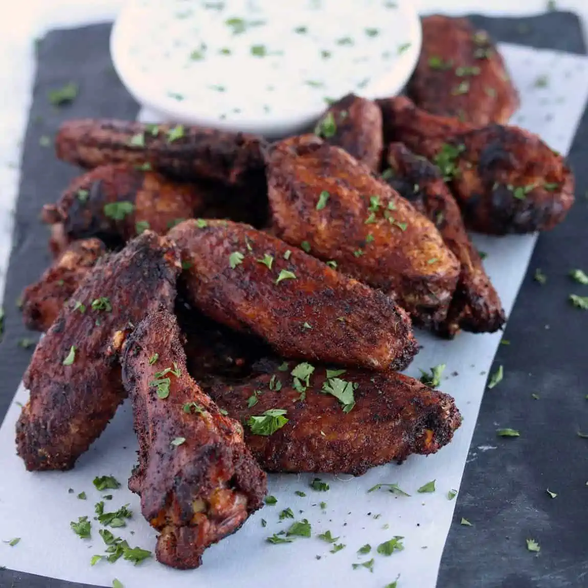 Healthy Crispy Baked Wings