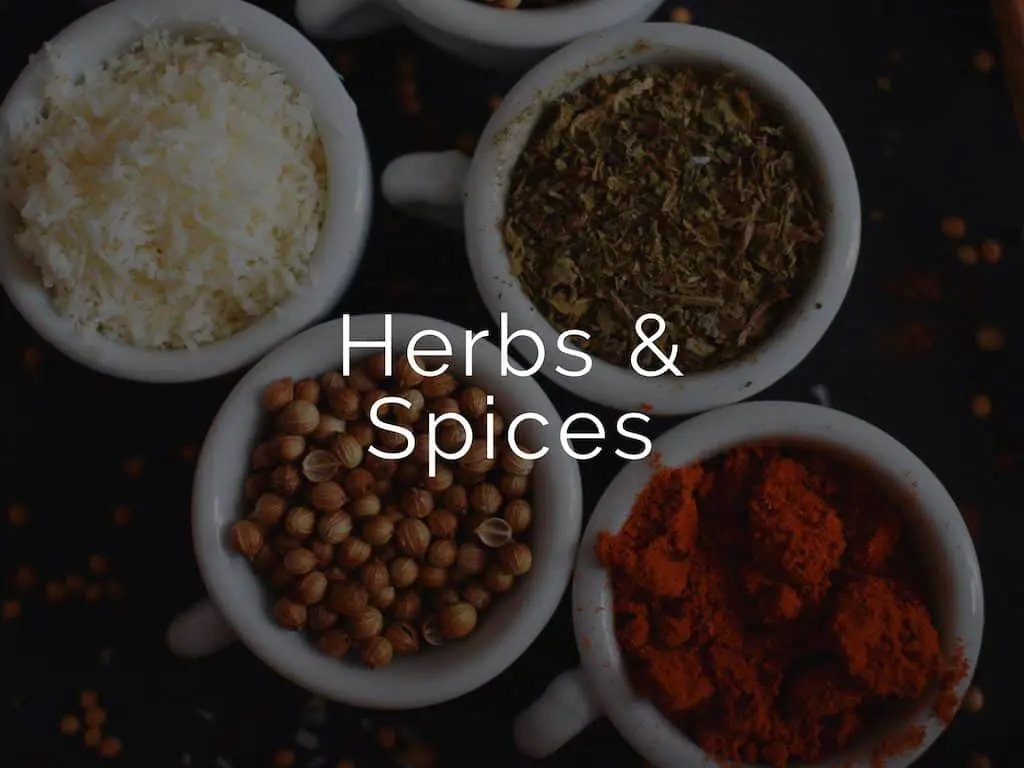 Herbs and Spices