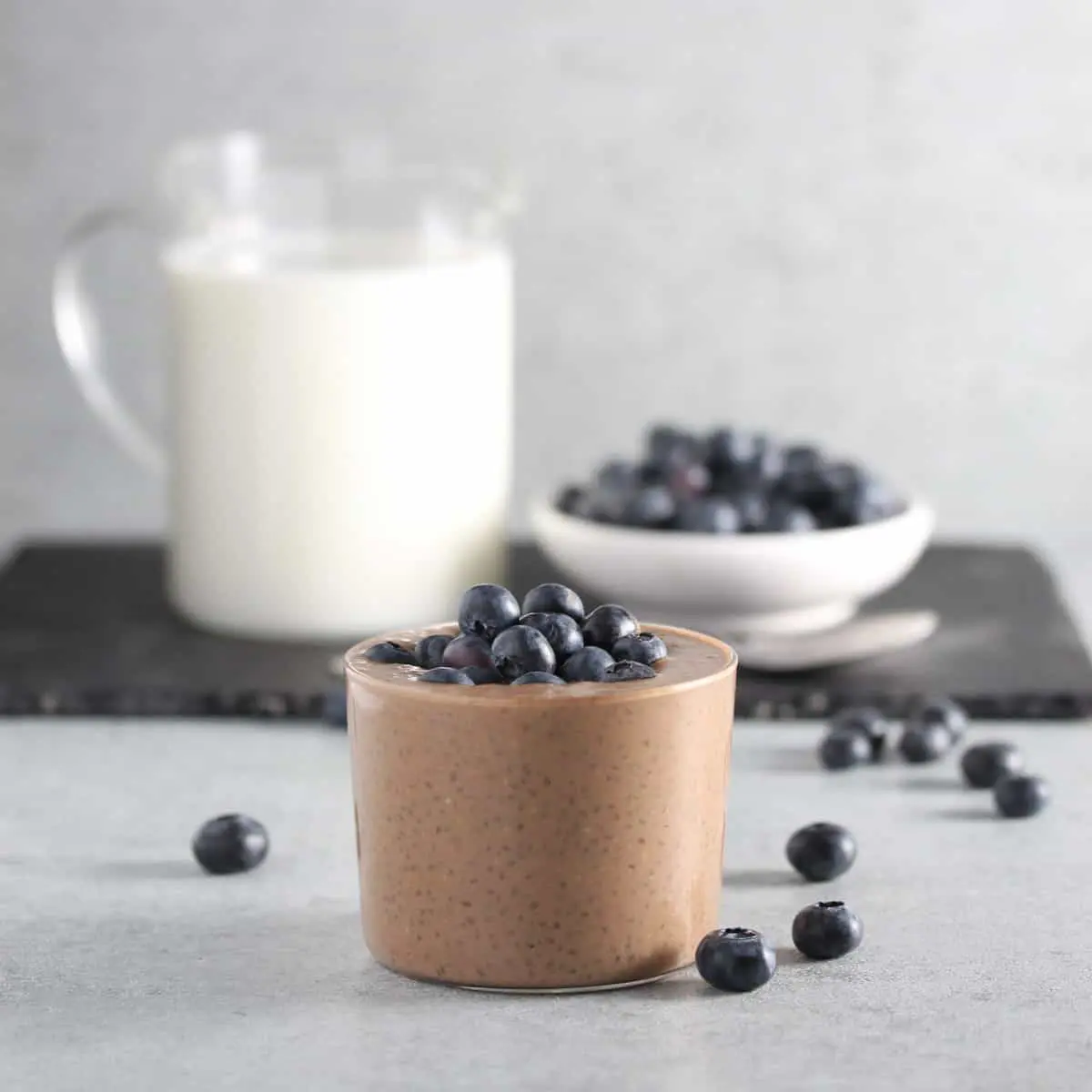 Make-Ahead Blueberry Chia Seed Breakfast Pudding