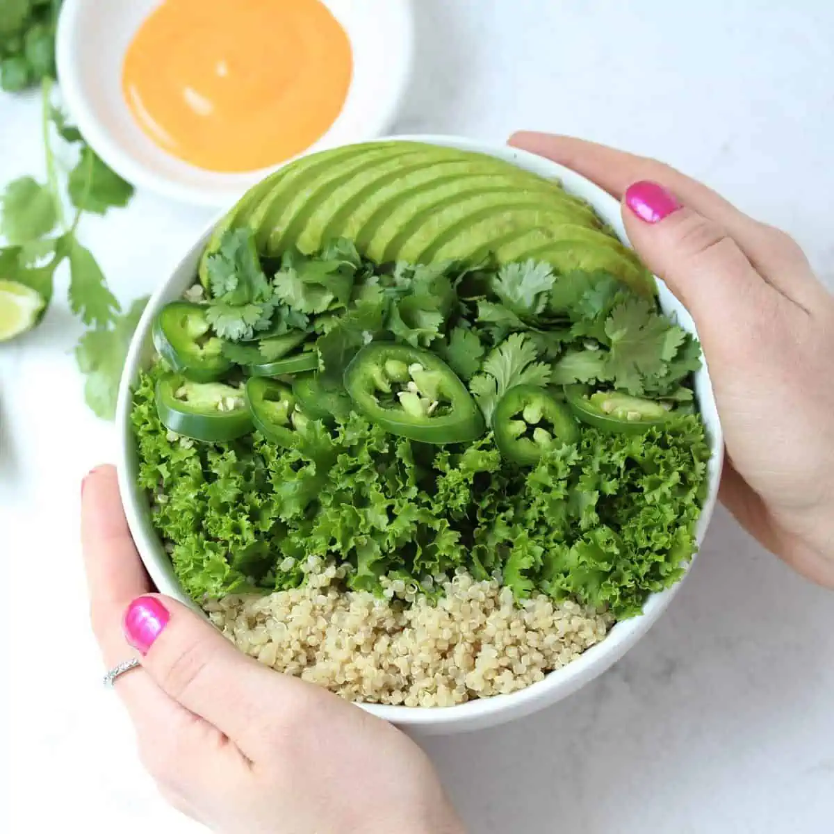 Spicy Green Grain Bowl